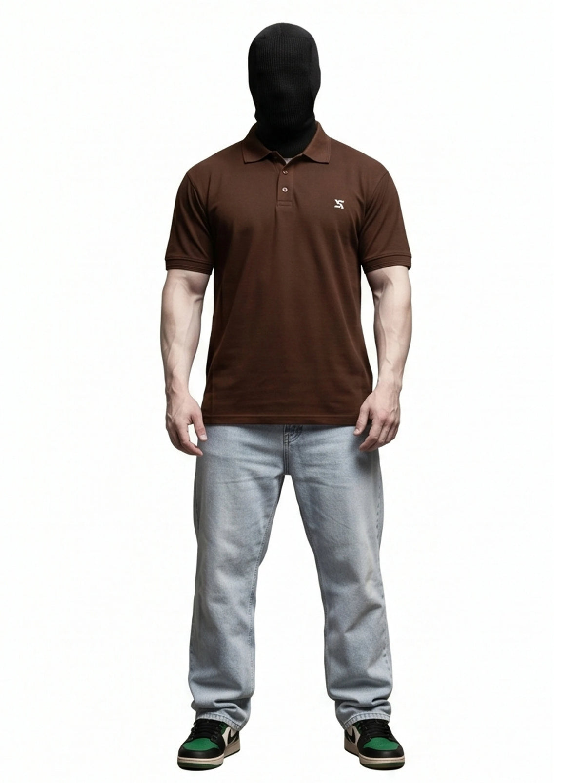 Classic Coffee Brown Polo Shirt – Casual & Timeless Fit