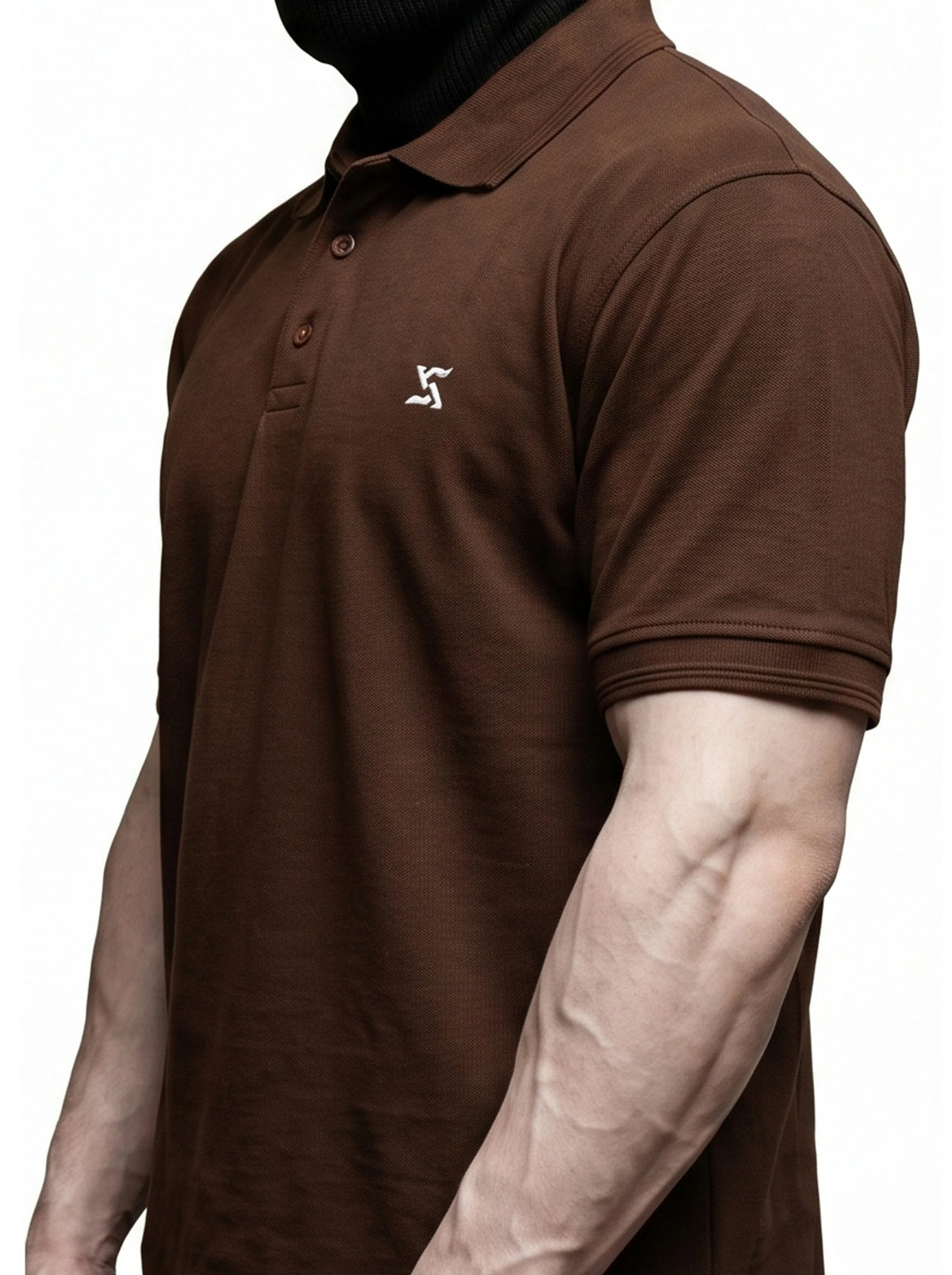 Classic Coffee Brown Polo Shirt – Casual & Timeless Fit