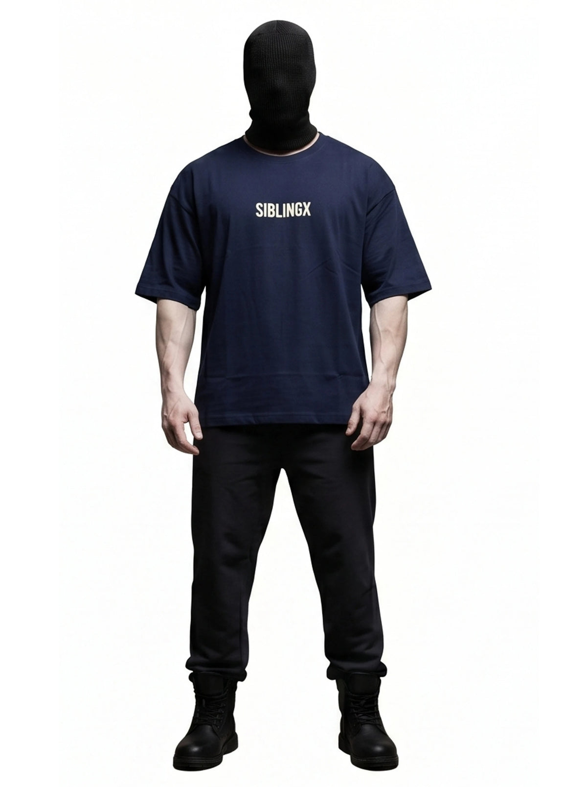 Dream Until It’s Your Reality” Oversized fit T-Shirt – Navy Blue