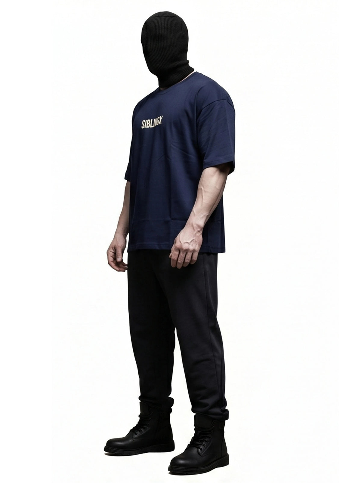 Dream Until It’s Your Reality” Oversized fit T-Shirt – Navy Blue