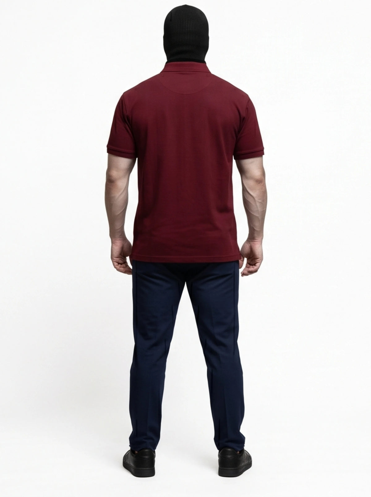 Essential Polo in Wine Maroon – Smart Casual Staple