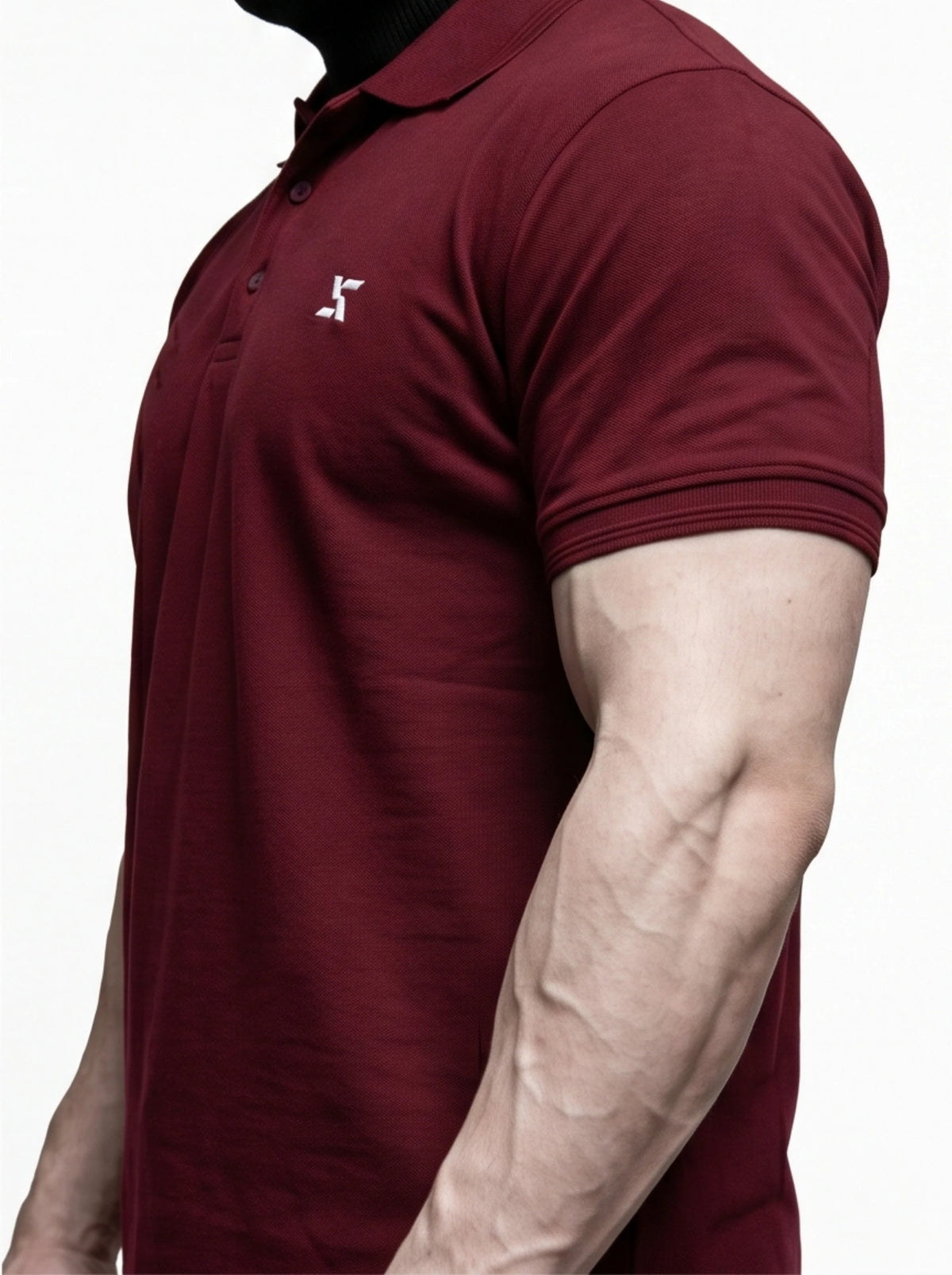 Essential Polo in Wine Maroon – Smart Casual Staple