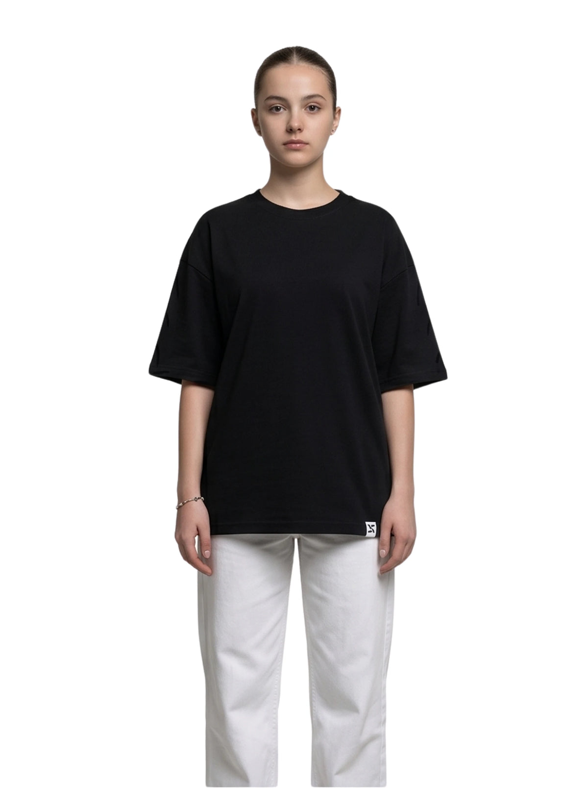 Essential Black Oversized Tee
