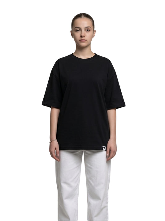 Essential Black Oversized Tee
