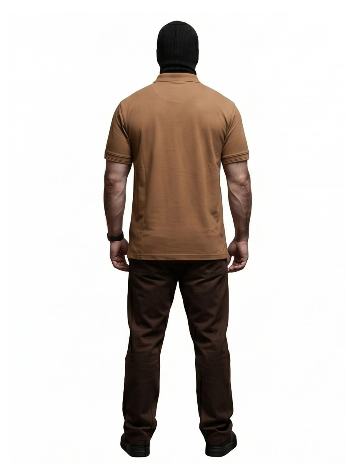 Classic Light Brown Polo Shirt – Clean & Casual