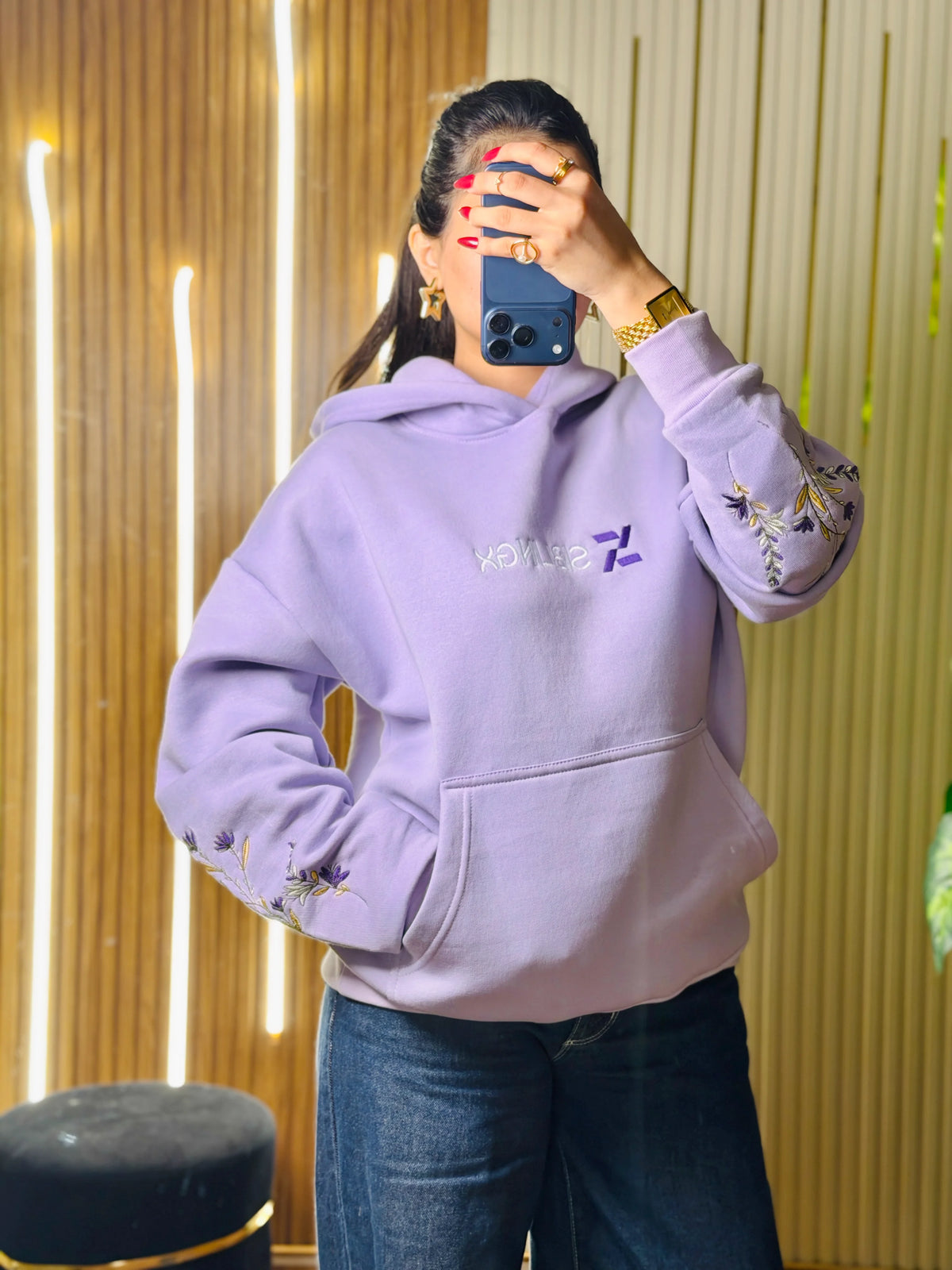 Bloom Babe - Drop Shoulder Hoodie