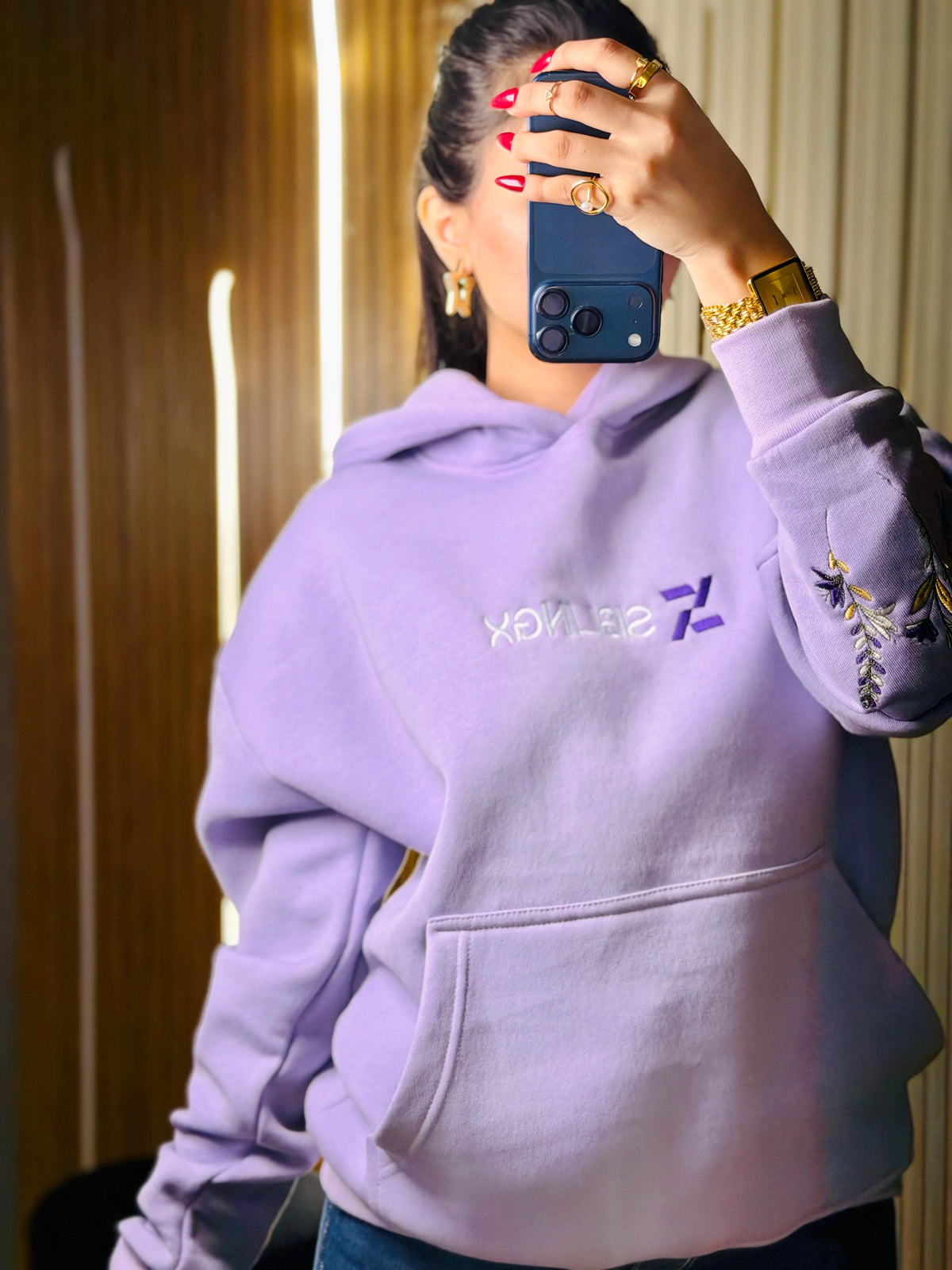 Bloom Babe - Drop Shoulder Hoodie